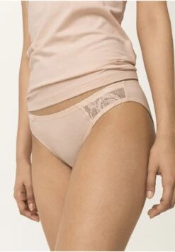 ORGANIC MINISLIP MIT STICKEREI - Slip - Creme