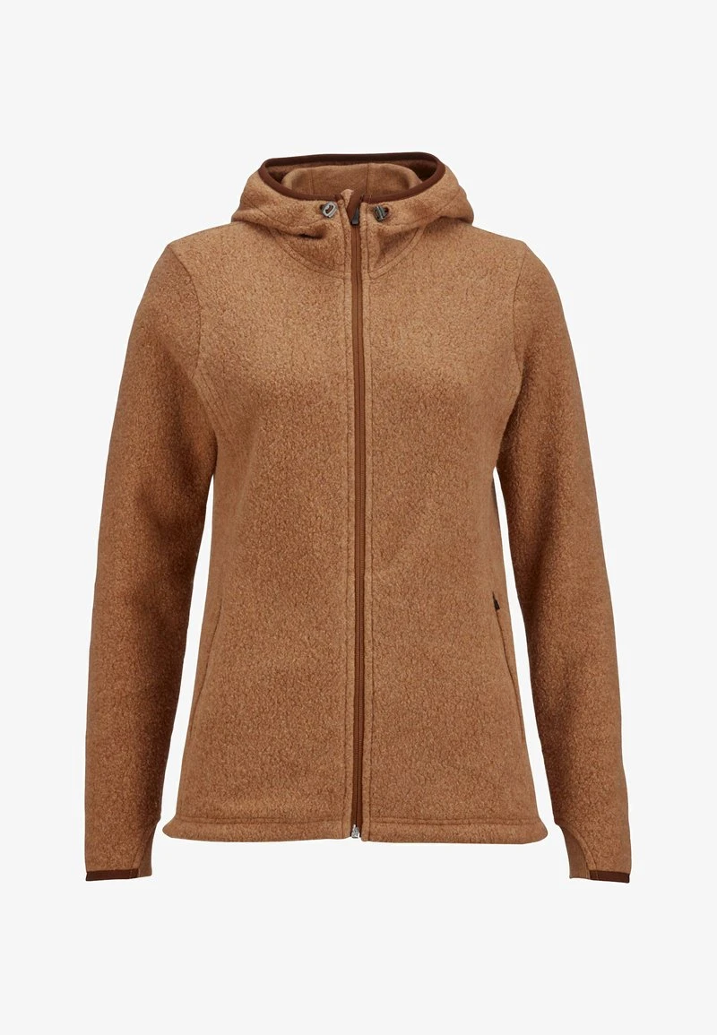 OUTDOOR - Fleecejacke - Walnussbraun 5 OUTDOOR - Fleecejacke - Walnussbraun – Bild 5