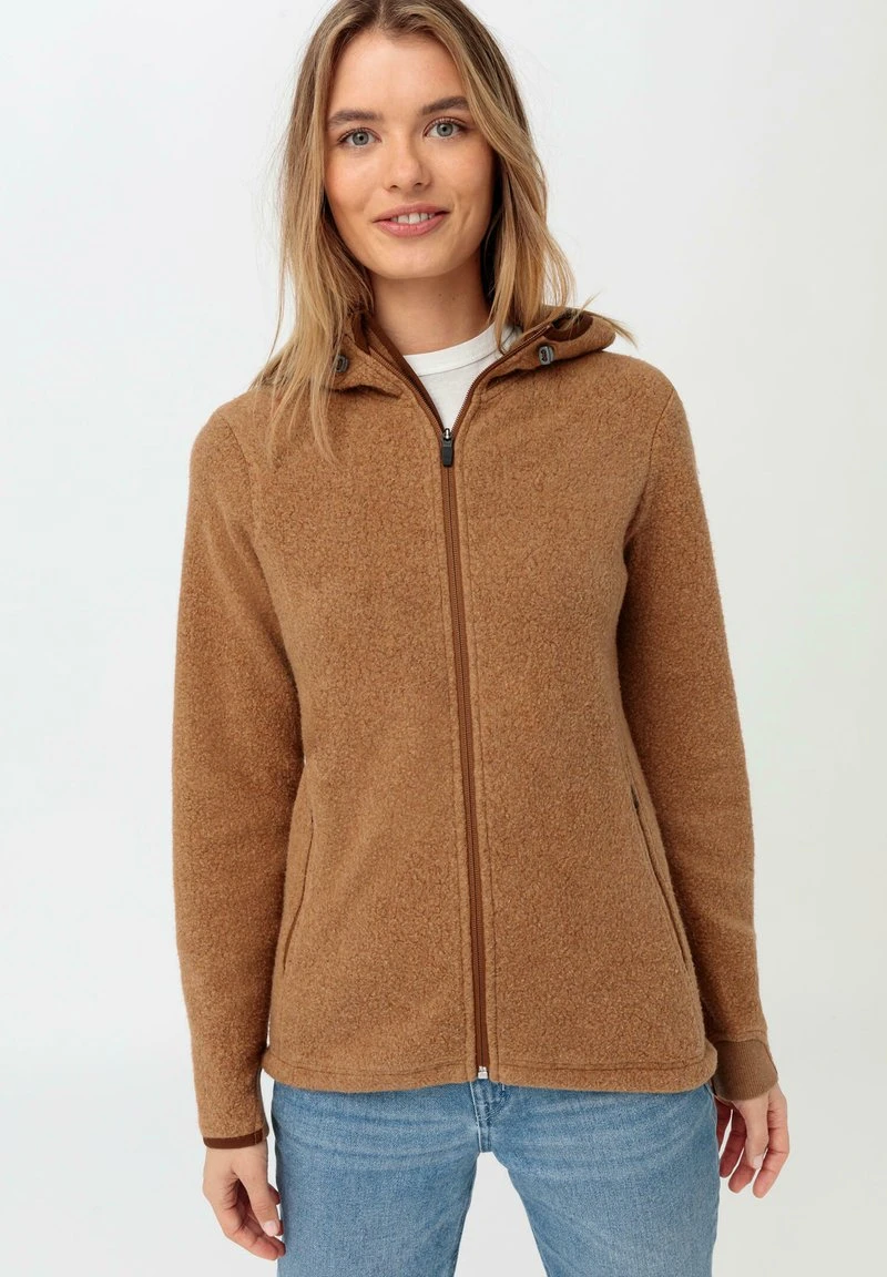 OUTDOOR - Fleecejacke - Walnussbraun 1 OUTDOOR - Fleecejacke - Walnussbraun