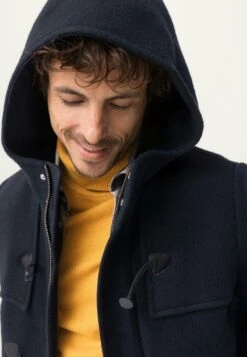 Kurzmantel - Marine -Hessnatur adbc40640a11479c80c3c7385673859d