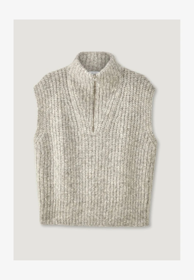 Strickpullover - Naturgrau 5 Strickpullover - Naturgrau – Bild 5