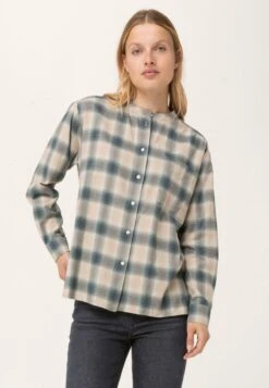 Hemdbluse - Pastellgrün