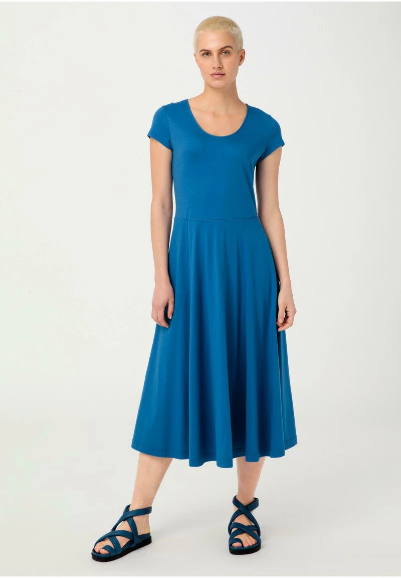 Jerseykleid - Wasserblau 1 Jerseykleid - Wasserblau