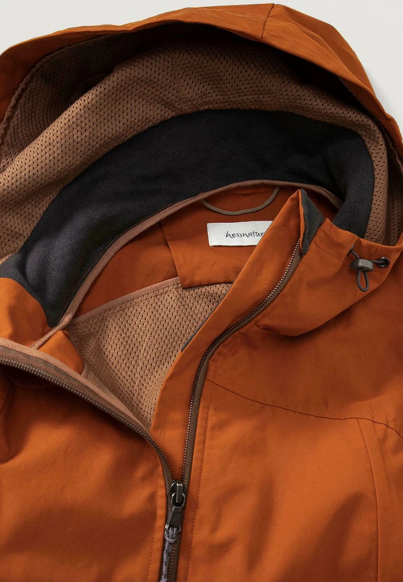 NATURE SHELL DENSE - Outdoorjacke - Sienarot 6 NATURE SHELL DENSE - Outdoorjacke - Sienarot – Bild 6