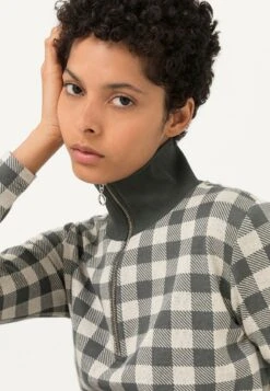 JACQUARD - Strickkleid - Dunkelgrün -Hessnatur b9665be08bfc41b28bd7e2b3fce67f5c