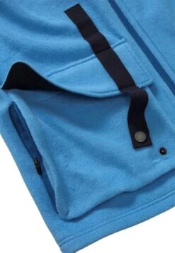 OUTDOOR - Weste - Azurblau -Hessnatur b9de6e94a5cd48cbb8b101534c085c43
