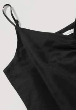 ORGANIC TOP - Top - Schwarz -Hessnatur bab442dd247543fb8c3017778a8ed442