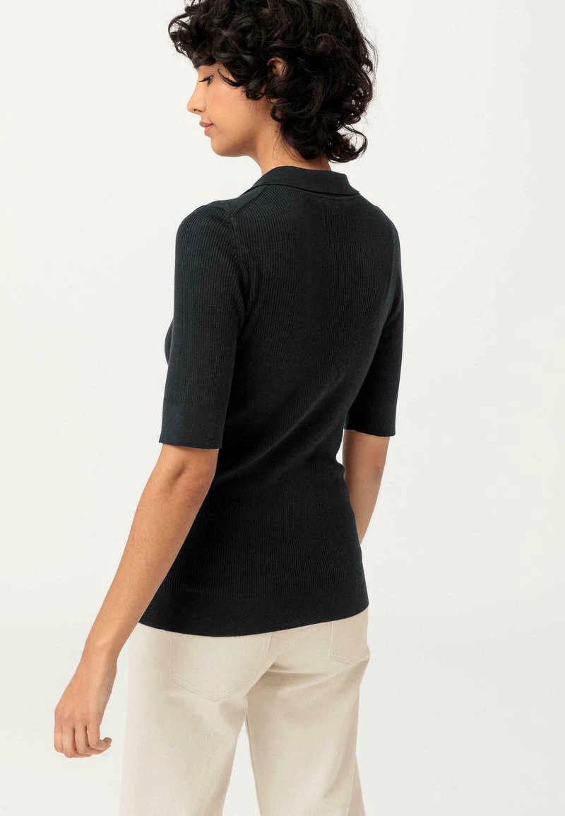 Poloshirt - Schwarz 2 Poloshirt - Schwarz – Bild 2