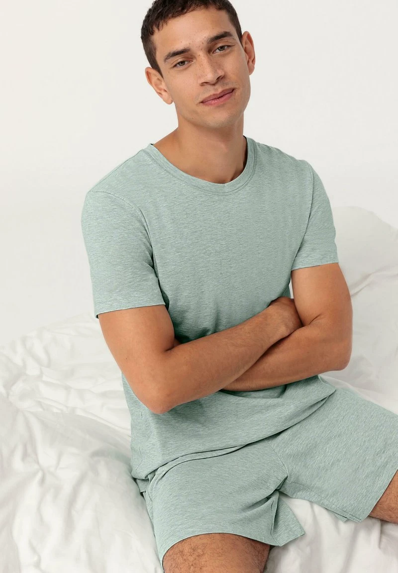 Nachtwäsche Shirt - Salbei 2 Nachtwäsche Shirt - Salbei – Bild 2