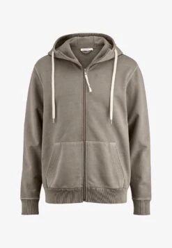 Sweatjacke - Kieselgrau -Hessnatur c300315c23e44f9680442f30ade4e04d