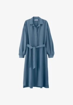 MIDI - Blusenkleid - Jeansblau -Hessnatur c8e8780d387a477498a654872b34e31c
