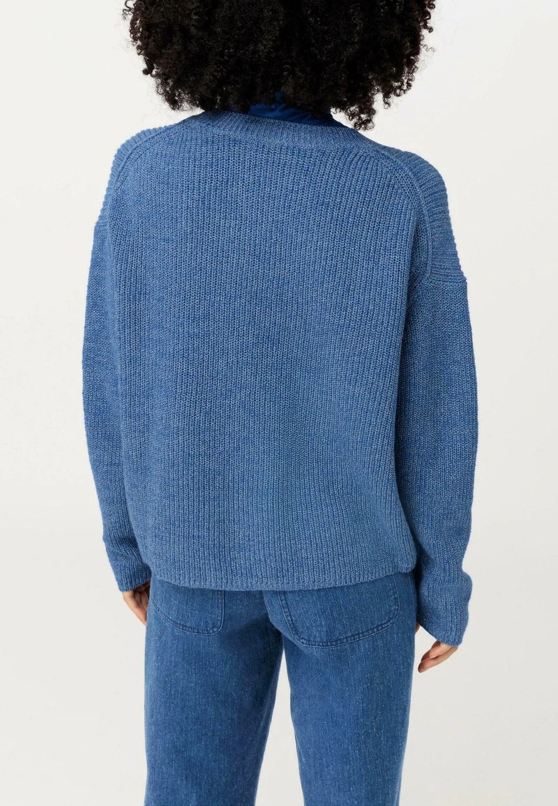 Strickjacke - Kobaltblau 3 Strickjacke - Kobaltblau – Bild 3