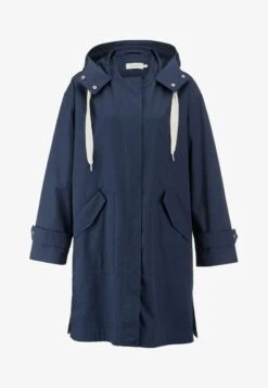 NATURE SHELL - Parka - Sommerblau -Hessnatur cf0415f874884b3697e67b69d50f33e6