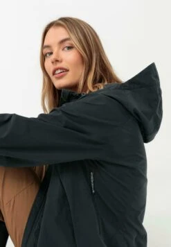 NATURE SHELL DENSE - Outdoorjacke - Anthrazit -Hessnatur d04ab07ec2c9442c97b775cd4669ca9e