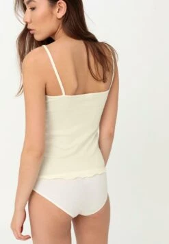 SPAGHETTI TOP - Unterhemd/-shirt - Natur