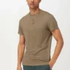 AUS REINEM LEINEN - T-Shirt Basic - Safari