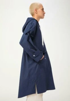 NATURE SHELL - Parka - Sommerblau -Hessnatur d4570d270e034baeb02cb7a885fd6d6a