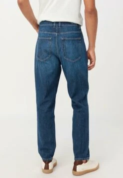 Jeans Straight Leg - Medium Blue -Hessnatur dd71c4b7fad64607ada70ab01c72ff8f