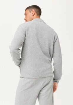 ORGANIC FLEECEJACKE - Fleecejacke - Grau -Hessnatur e81afa99a68d4245abfc78052c8414f9