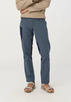 OUTDOOR GRID - Stoffhose - Fjordblau