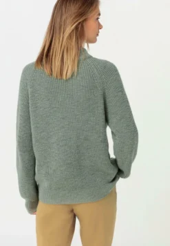 TROYER - Strickpullover - Agavegrün -Hessnatur ea28c47876c84ad580839dd9d1ce5864