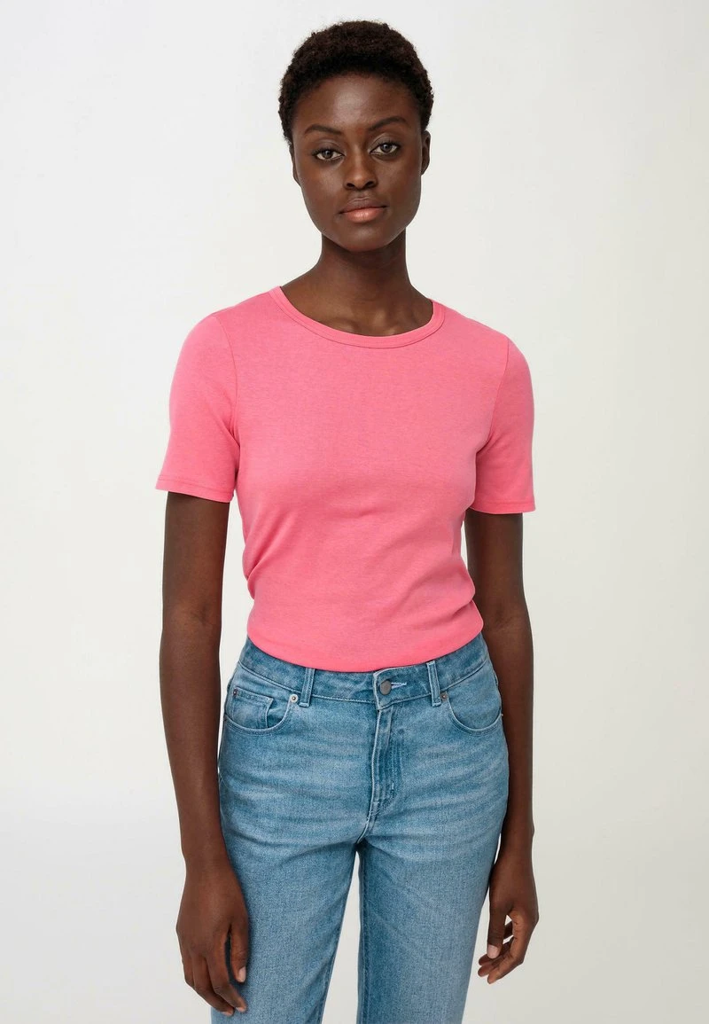 KURZARM - T-Shirt Basic - Pink 1 KURZARM - T-Shirt Basic - Pink