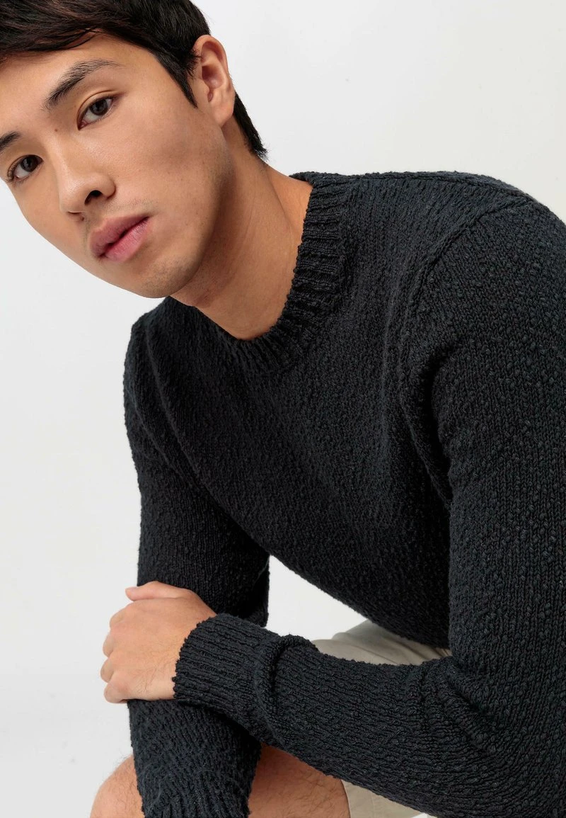 Strickpullover - Schwarz 4 Strickpullover - Schwarz – Bild 4