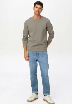 Sweatshirt - Kieselgrau