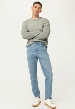Jeans Tapered Fit - Light Blue -Hessnatur f219a22e45f24f5ba6cebd1666d61c23