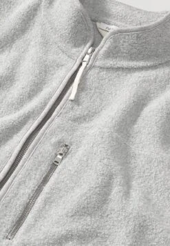 ORGANIC FLEECEJACKE - Fleecejacke - Grau -Hessnatur f8e657a61546433f82f40c6d4c4cf32b