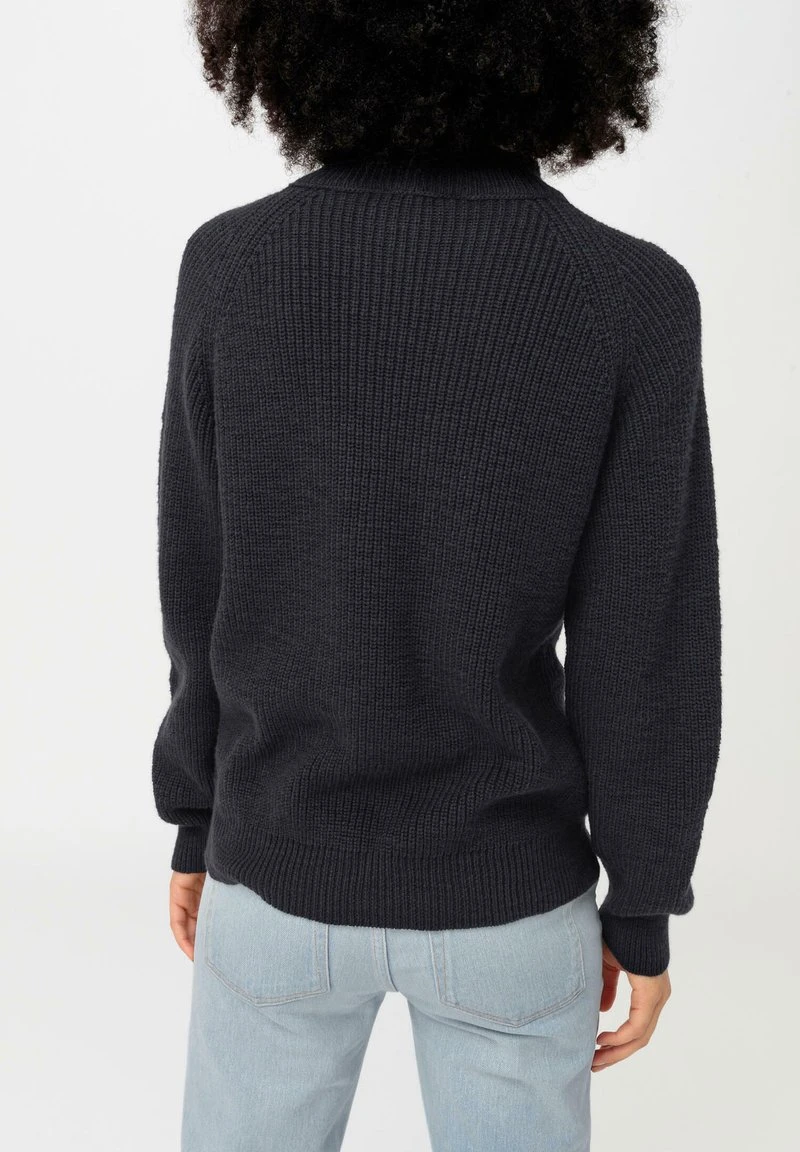 TROYER - Strickpullover - Schiefergrau 2 TROYER - Strickpullover - Schiefergrau – Bild 2