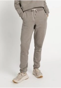 MINERAL DYE ORGANIC JOGGPANTS - Jogginghose - Stein