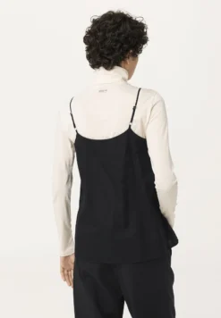 ORGANIC TOP - Top - Schwarz -Hessnatur fa8b2500b1864af290a0ee905e2a6a4f