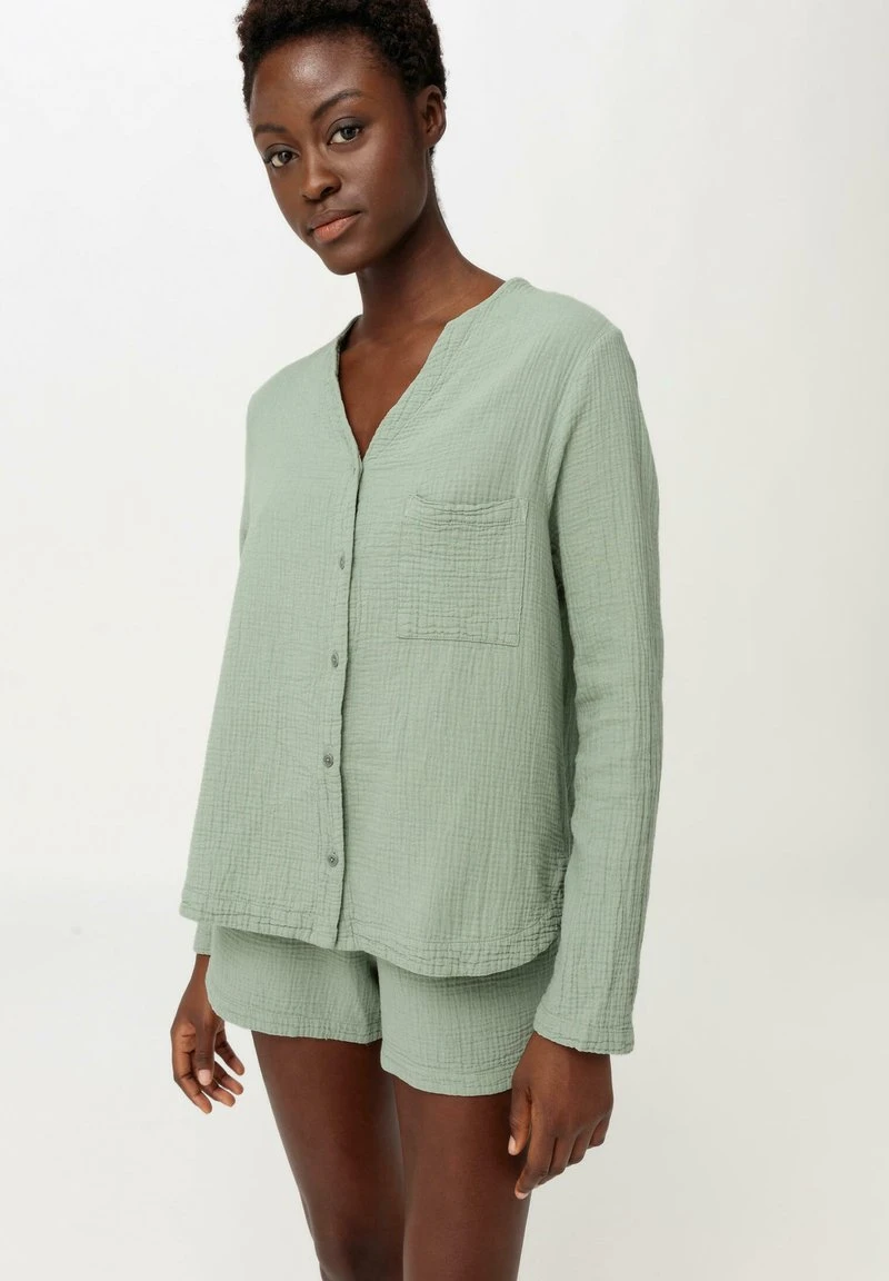 Nachtwäsche Shirt - Salbei 5 Nachtwäsche Shirt - Salbei – Bild 5