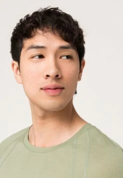 T-Shirt Basic - Nebelgrün -Hessnatur facfdc6ebd7c49f894d7a9cc4cb1f8ae